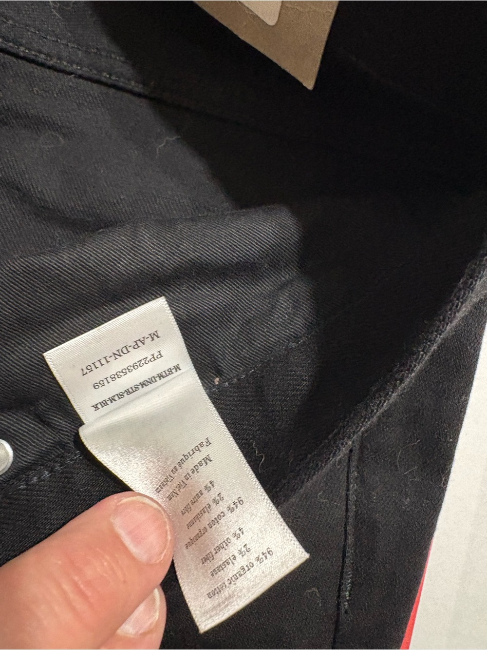 Everlane Black Cotton Chinos - Straight Leg - Picture 9 of 12